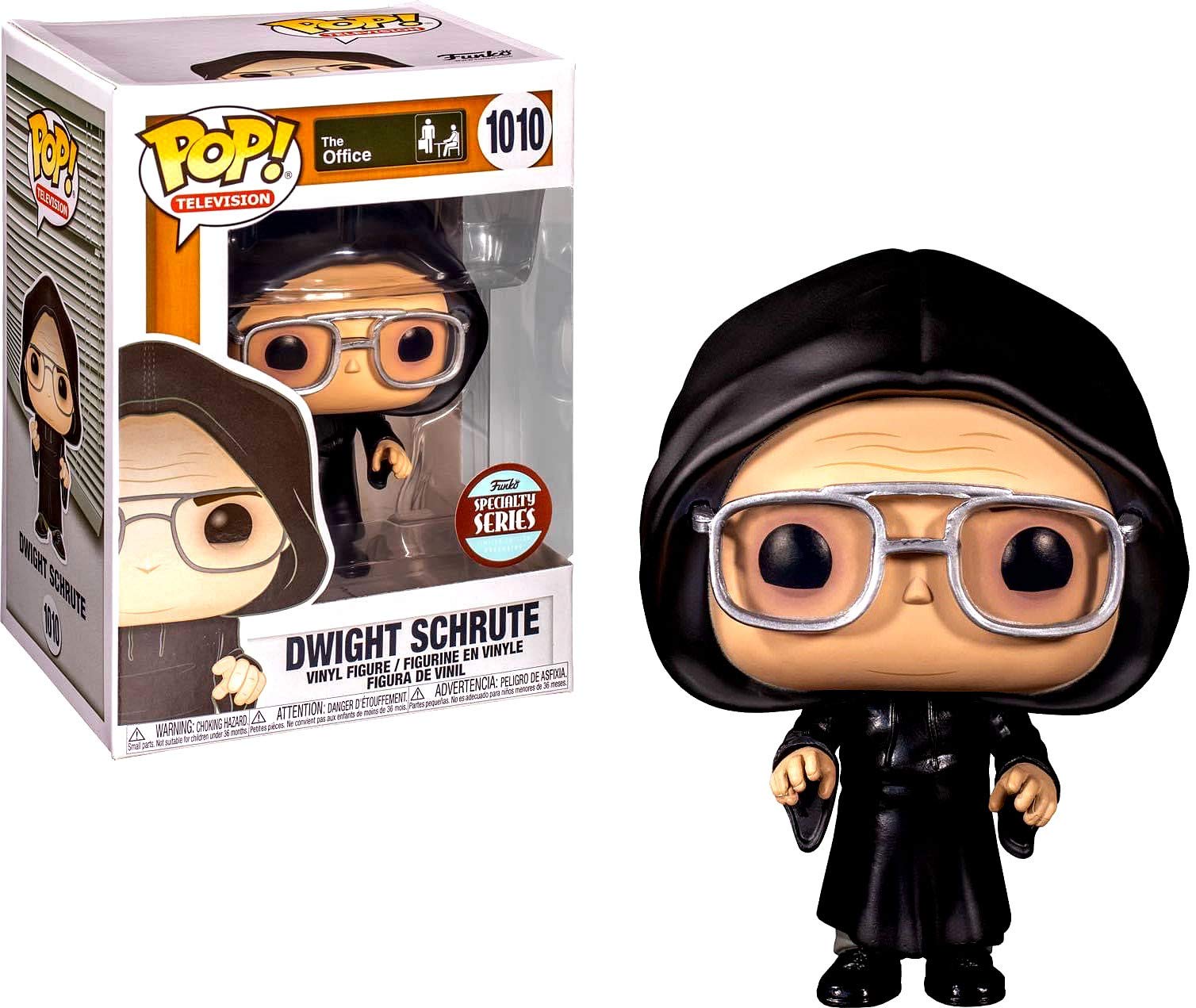 Funko Dwight Schrute Dark Lord vinyl figure for shelf display and collection
