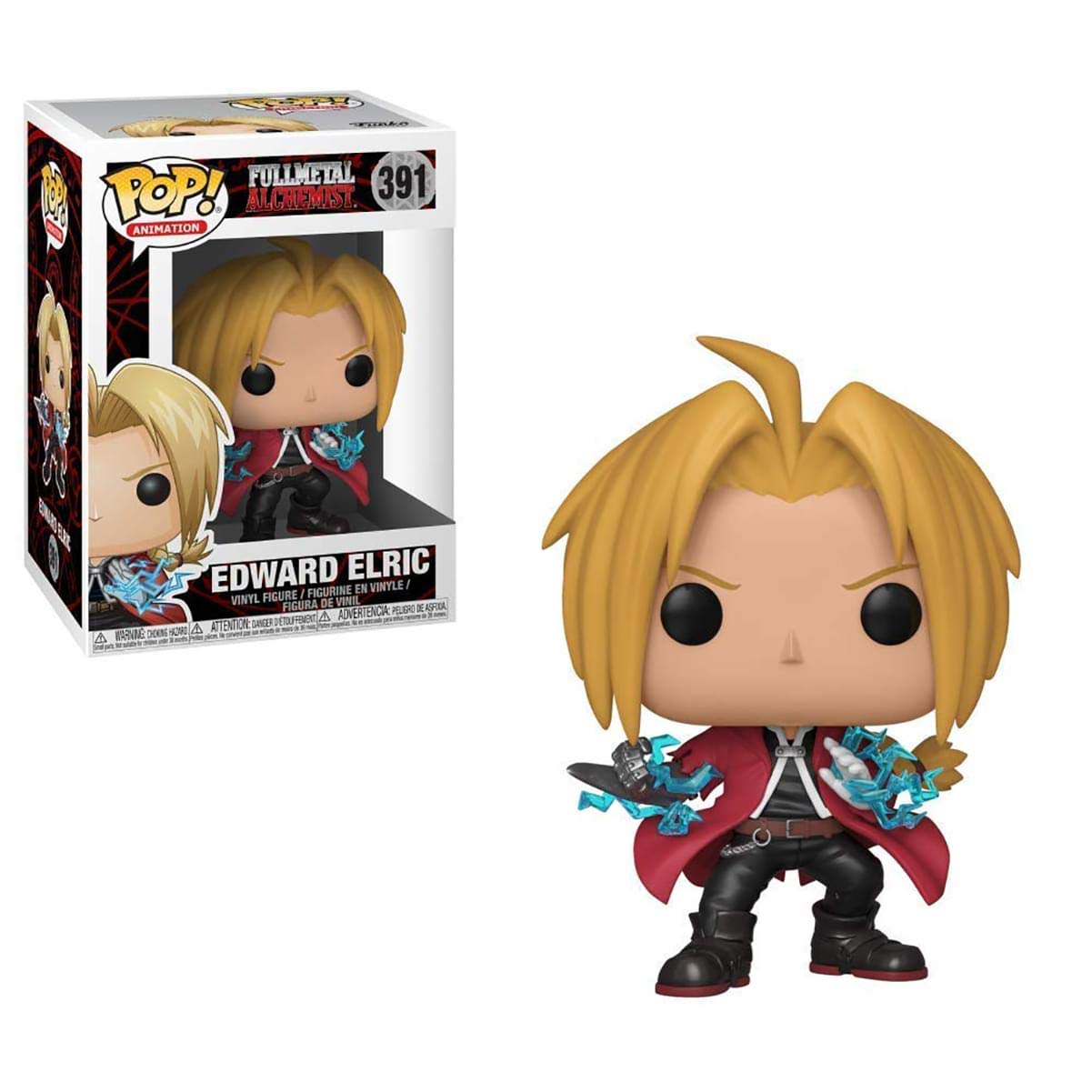 Funko Ed Full Metal Alchemist window box display for collectors and gifting