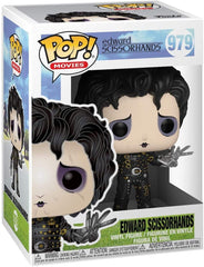 Funko Edward Scissorhands Pop! figure front view highlighting colorful styling.