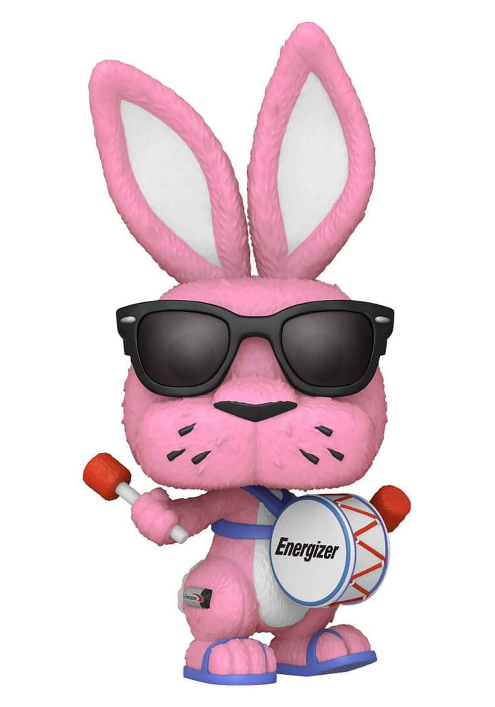 Funko Energizer Bunny POP vinyl in window box, ideal for gifting and display.