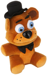 Funko Fazbear plush 6-inch back view shows soft fabric for cozy display.