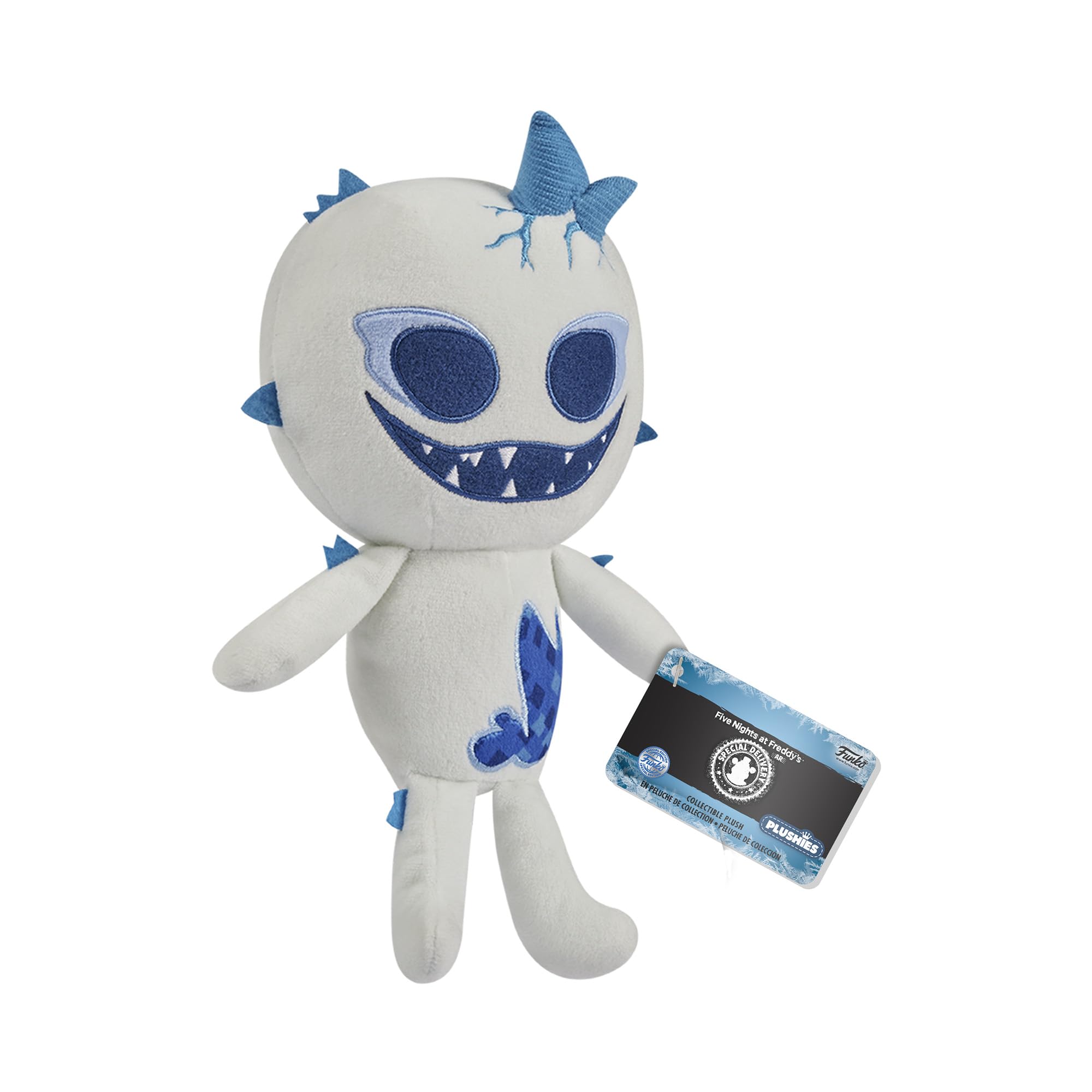 Funko Frostbite Balloon Boy plush side view, enhances a FNAF collection