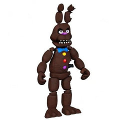 Funko FNAF Chocolate Bonnie close-up, highlights collectible details and vinyl
