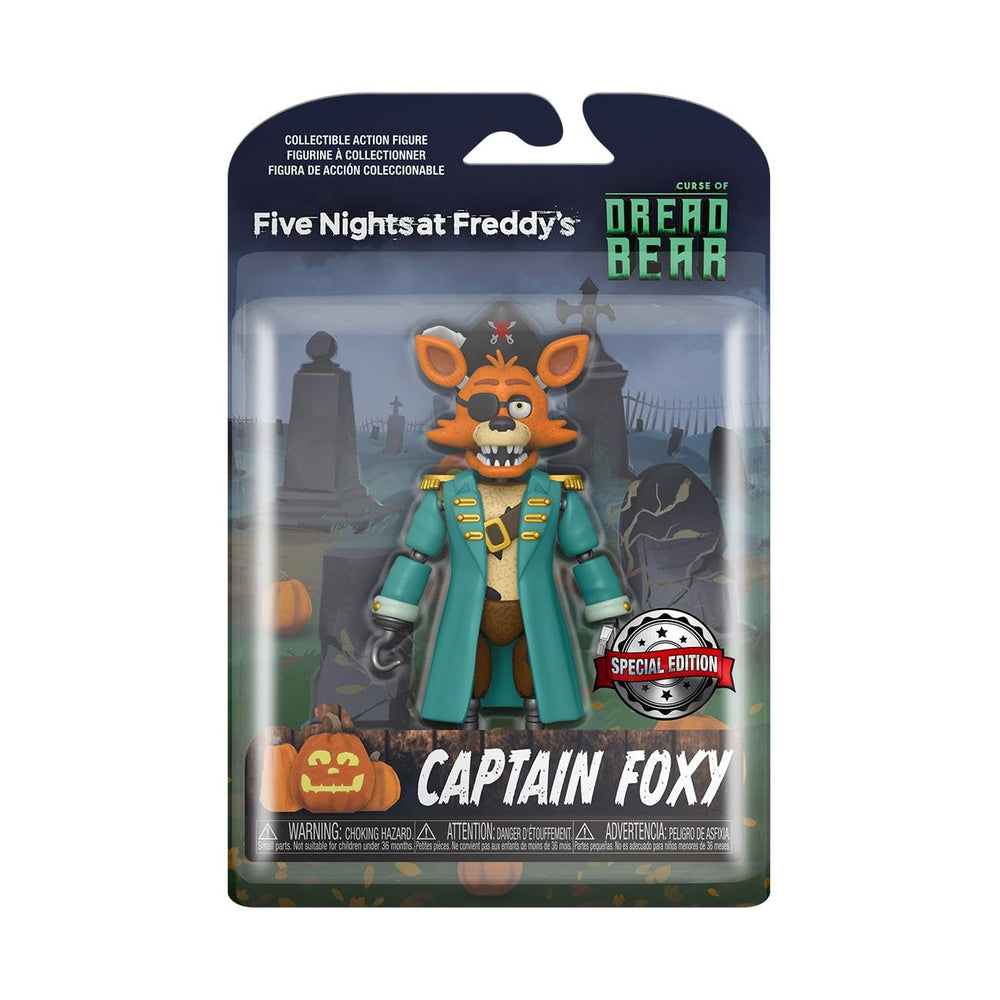 Funko FNAF Dreadbear Captain Foxy figure front view for display and collection