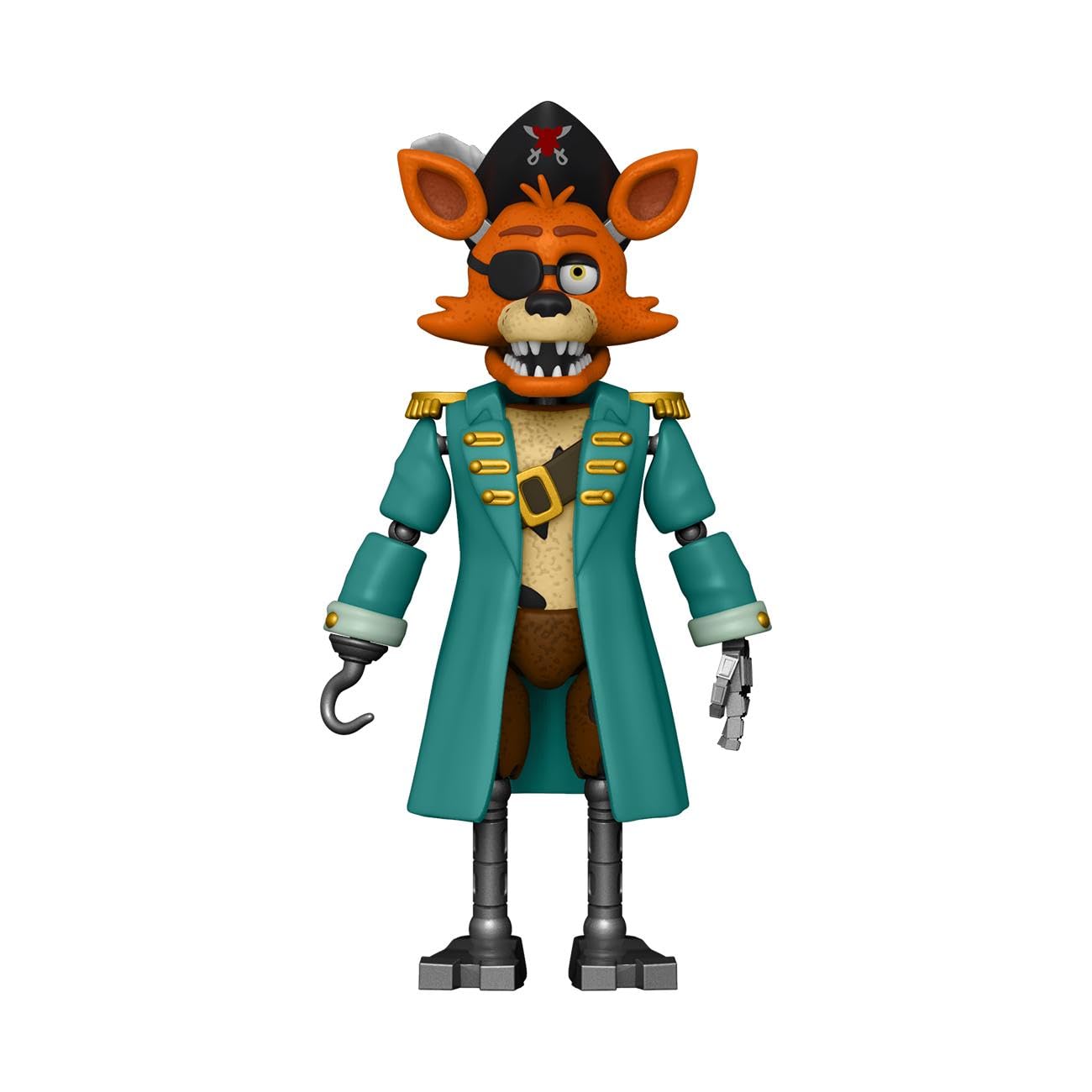 Funko FNAF Dreadbear Captain Foxy figure side view ideal for shelf display