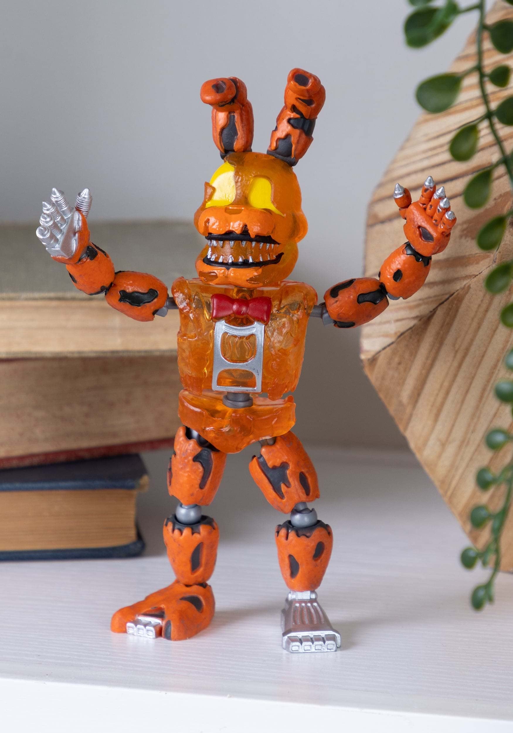 Funko FNAF Dreadbear display piece pairs with your figure collection.