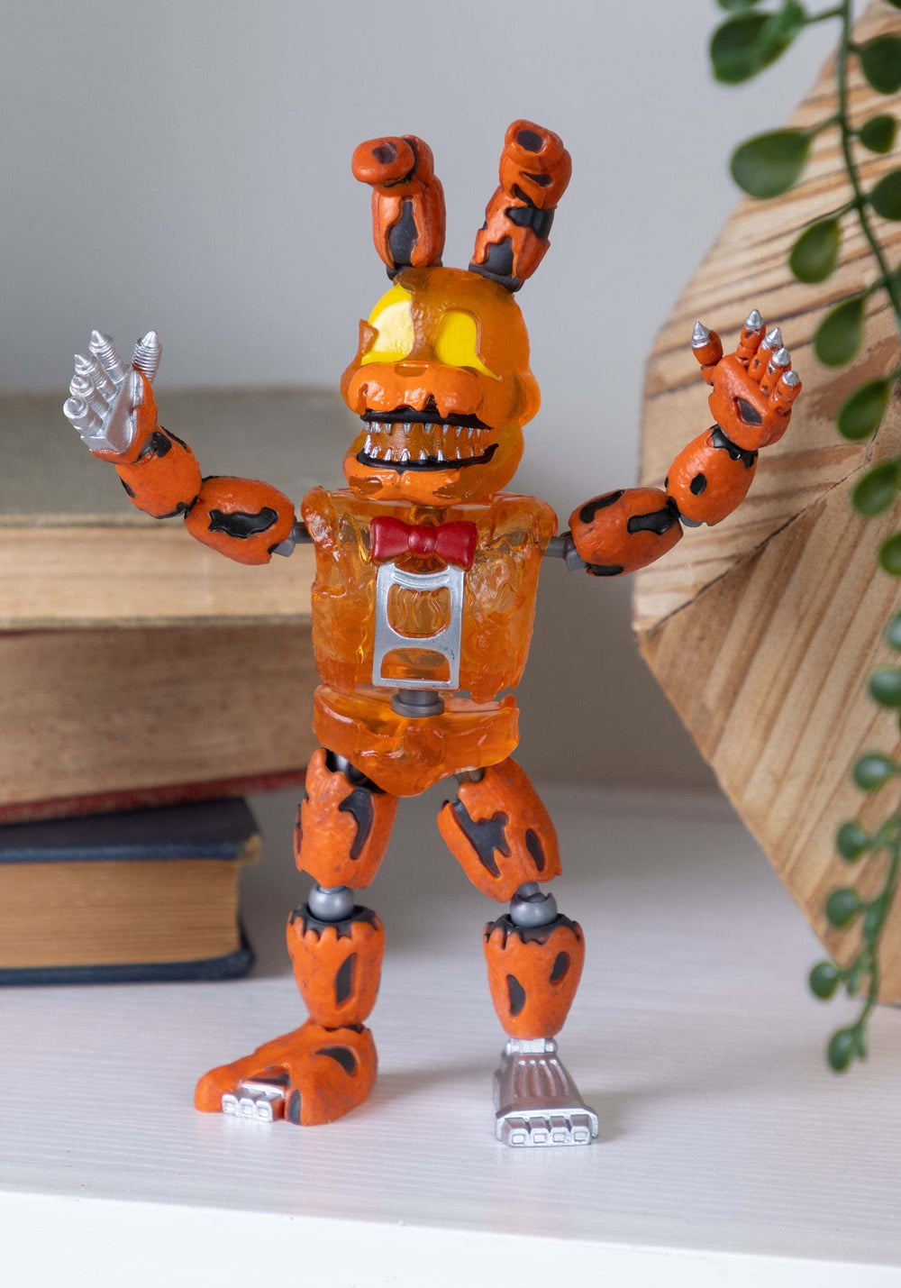 Funko FNAF Dreadbear display piece pairs with your figure collection.