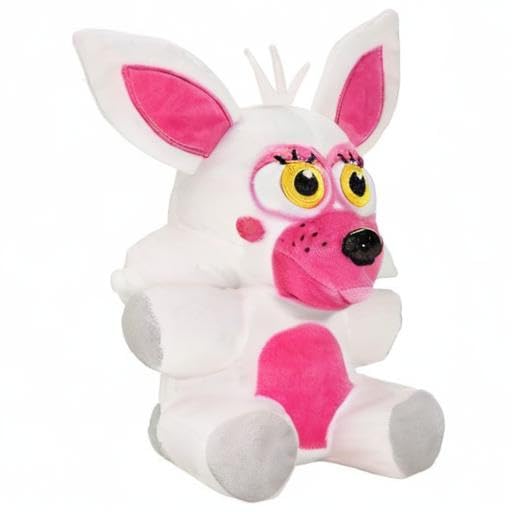 Funko FNAF Funtime Foxy plush close-up; vivid facial features and plush texture