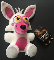 Funko FNAF Funtime Foxy plush side profile; detailed stitching and texture