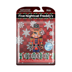 Funko FNAF Nutcracker Foxy front view shows premium vinyl detail for display.