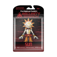 Funko FNaF Sun action figure, front view, ideal for display and collection.