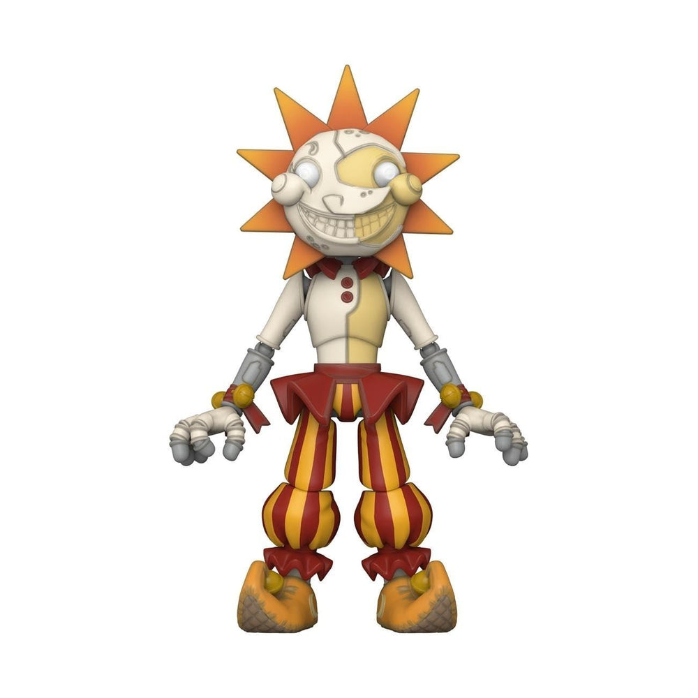Funko FNaF Sun action figure, side view, perfect for shelf arrangement.