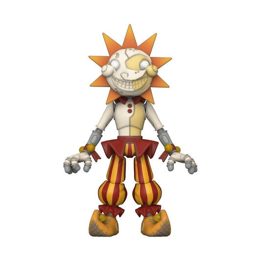 Funko FNaF Sun action figure, side view, perfect for shelf arrangement.