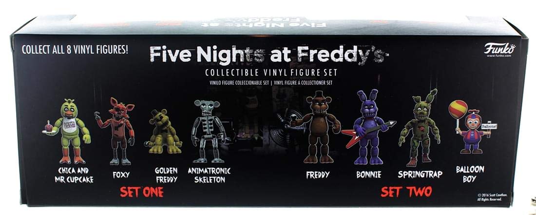 Funko FNAF4 Chica figure 2inch brightens any display.