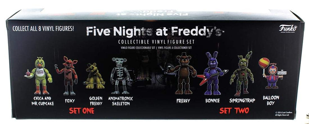 Funko FNAF4 Chica figure 2inch brightens any display.