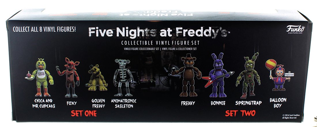 Funko FNAF4 Endoskeleton Freddy figure 2inch for shelf display.