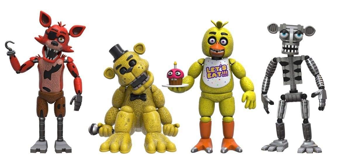 Funko FNAF4 Foxy figure 2inch for display and collection.