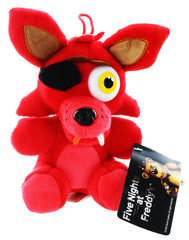 Funko Foxy 6-inch plush, soft display piece for Five Nights at Freddy's fans.
