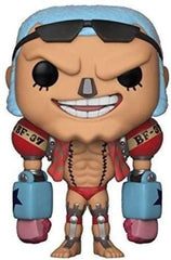 Funko Franky POP! vinyl figure side view for dynamic display