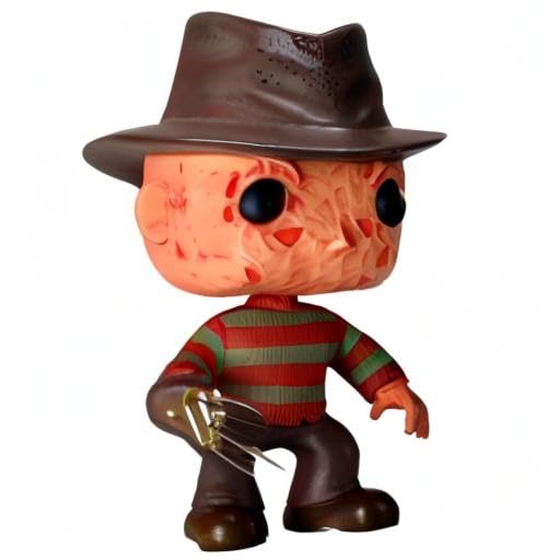 Funko Freddy Krueger figure ideal for desk or shelf display.