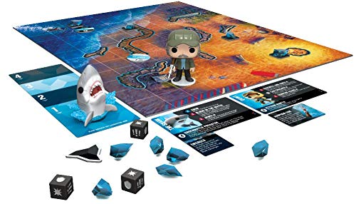 Funko Games Funkoverse Jaws Quint character figure for strategic play.