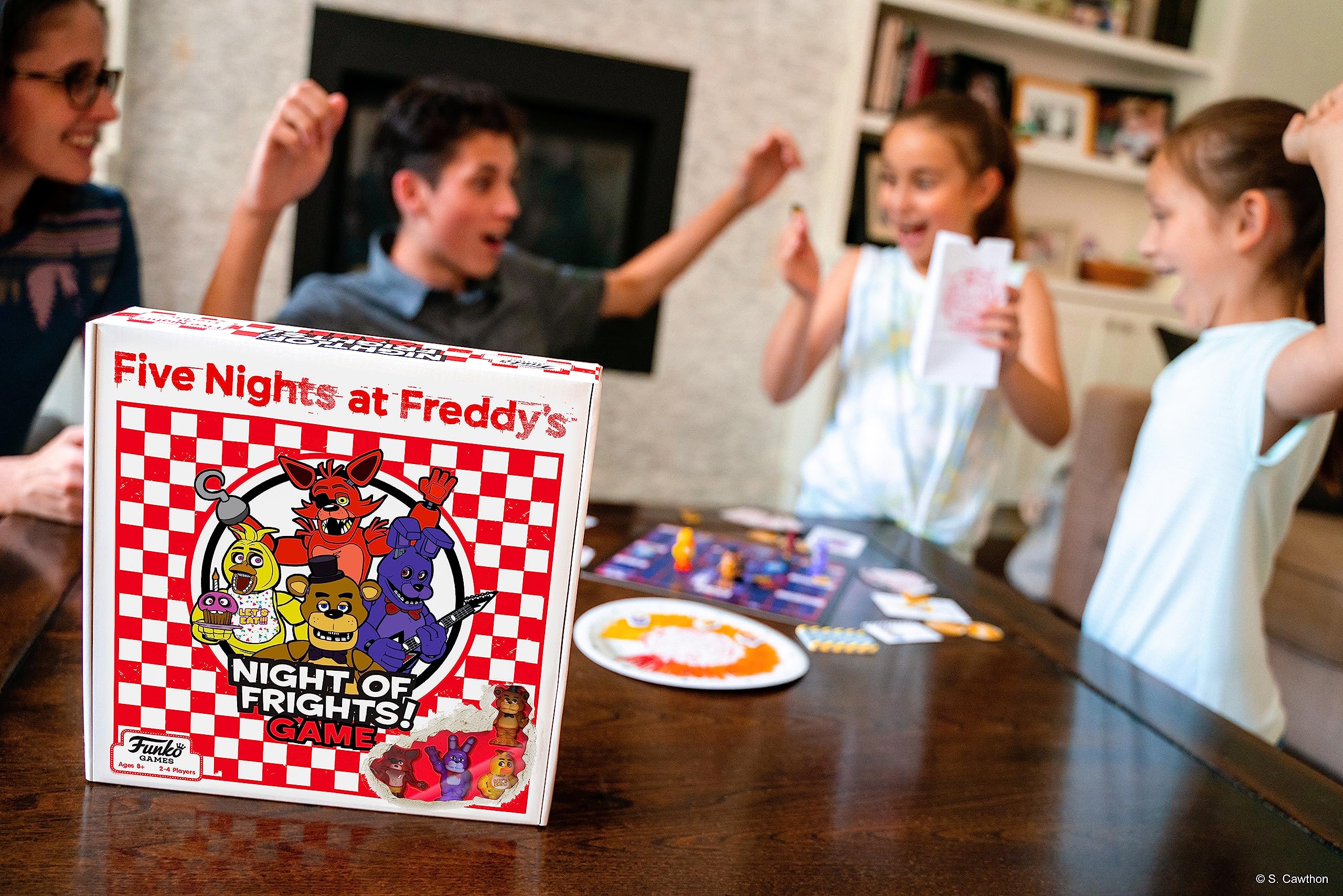 Box window display from Funko Games Night of Frights facilitates easy unboxing
