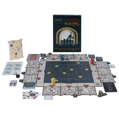 FUNKO GAMES Only Murders clue tiles shape leads guiding deductive play.
