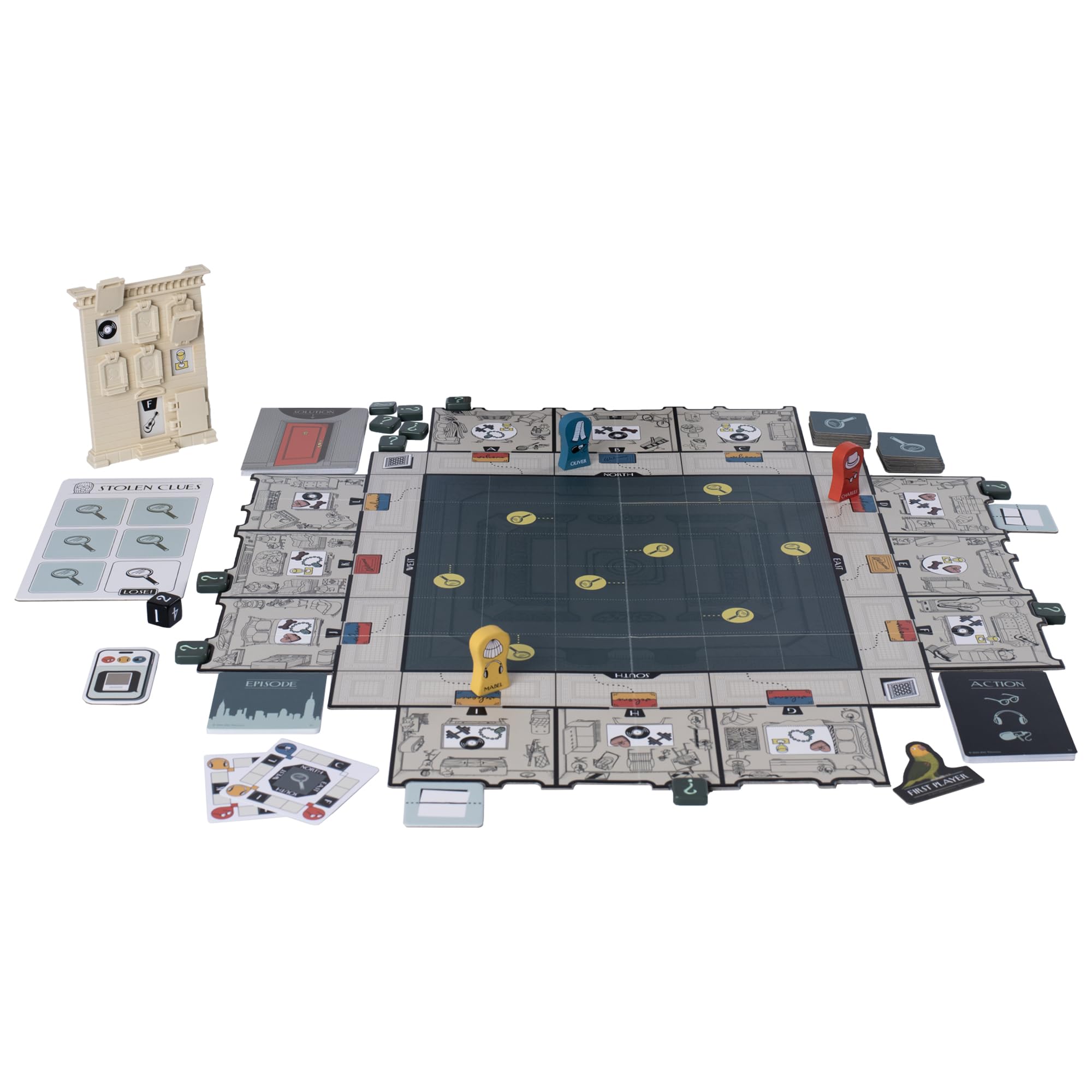 FUNKO GAMES The die adds a random twist to turn order and timing.