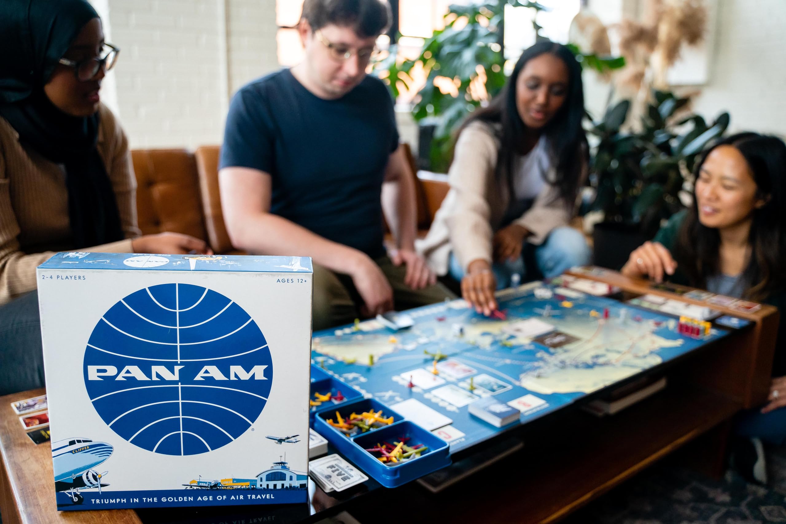 Funko Games Pan Am era tiles highlight four airline eras for varied gameplay