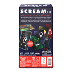 Funko Games Scream The Game app screen provides narration and mood.