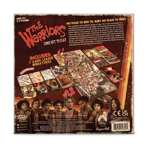 Funko The Warriors eight warriors lineup for strategic play