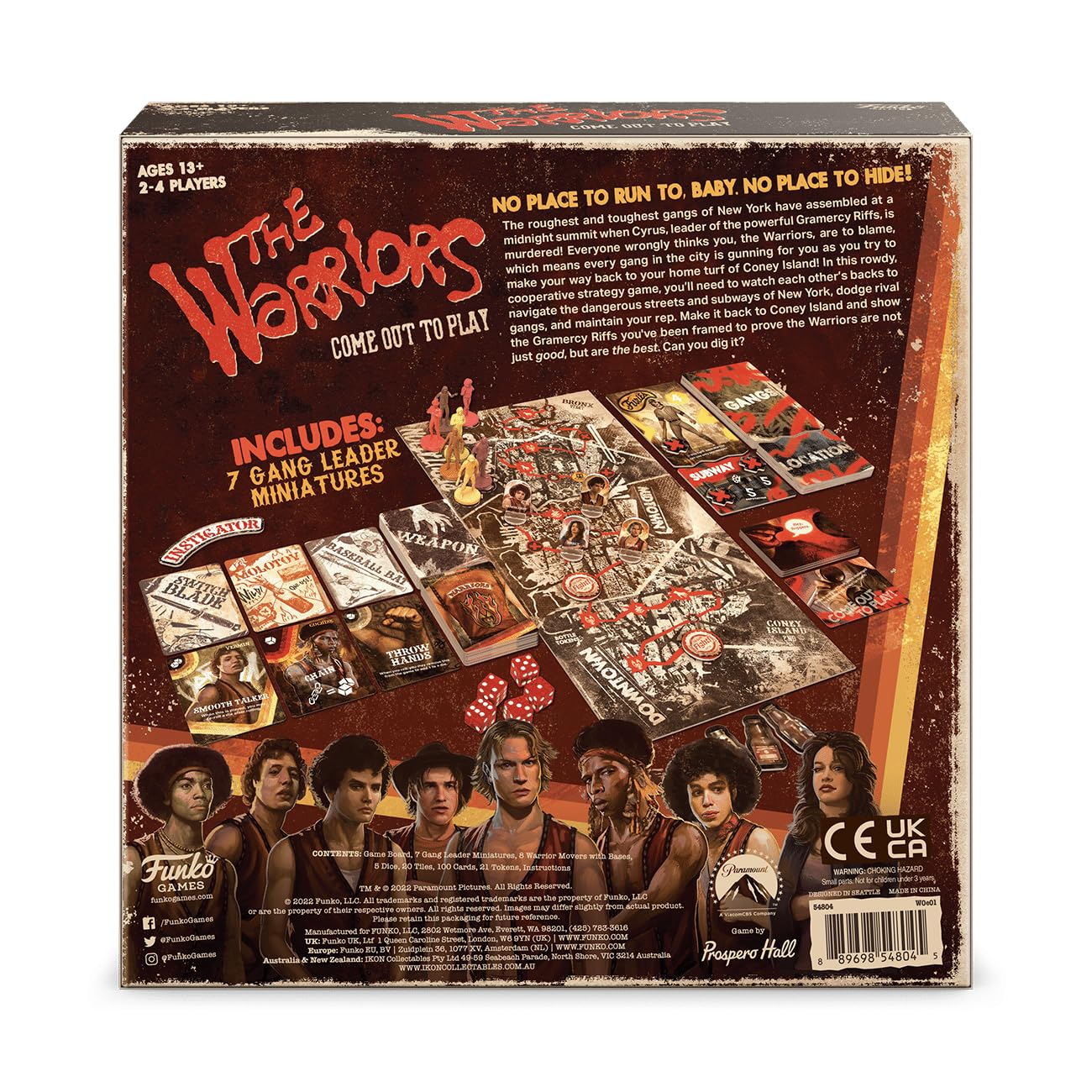 Funko The Warriors Gramercy Riffs theme artwork evokes gritty NYC