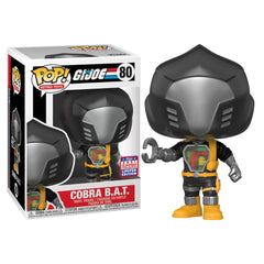 Funko G.I. Joe Cobra B.A.T. POP displayed in a window box for collectors