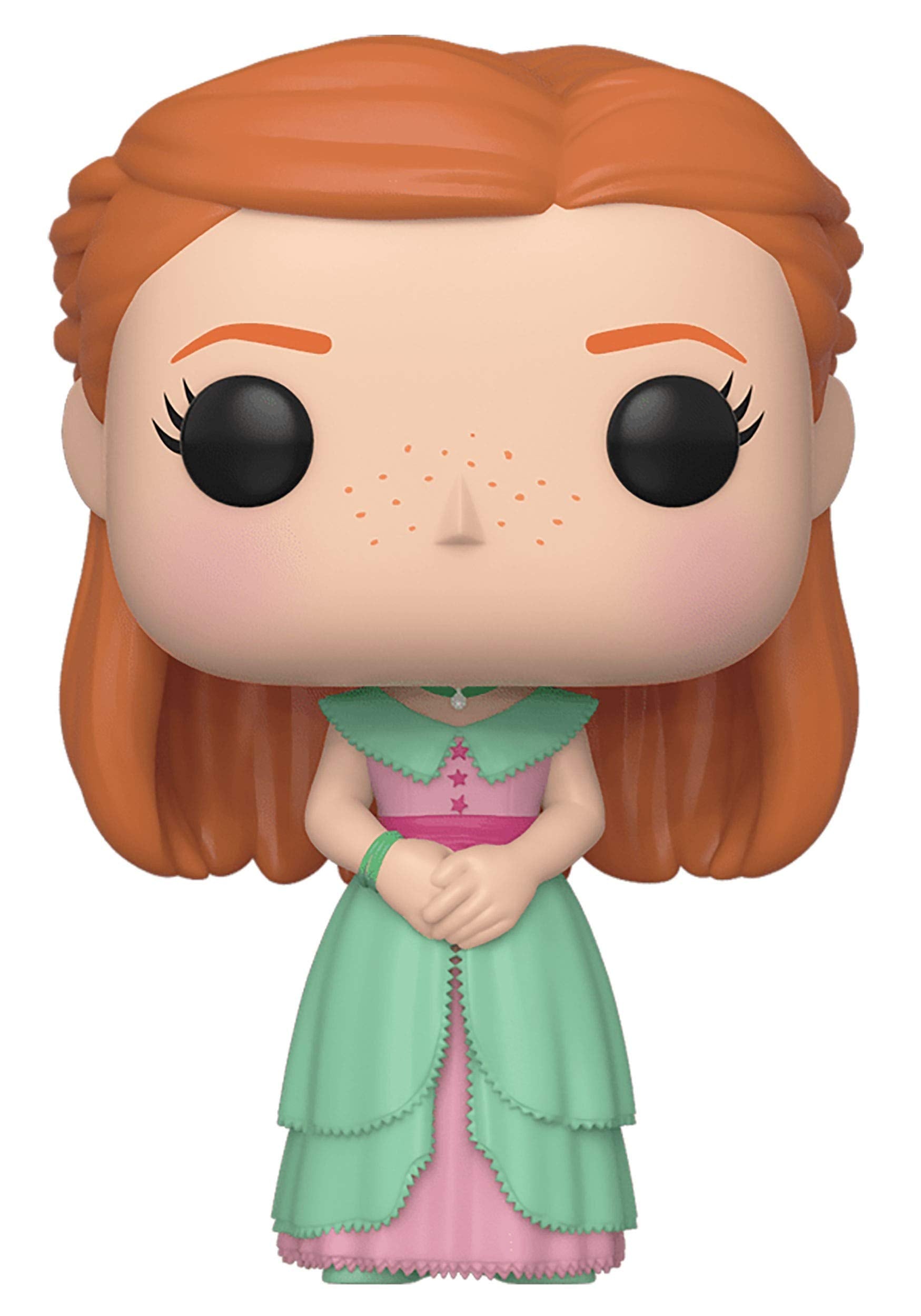 Funko Ginny Weasley Yule figure front view for display and gifting