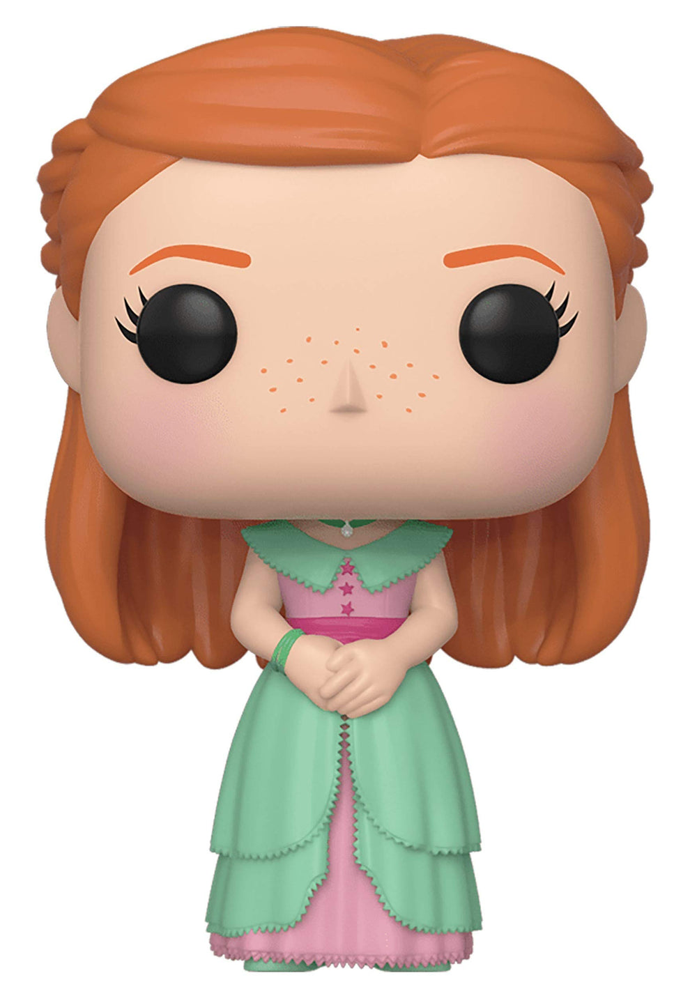 Funko Ginny Weasley Yule figure front view for display and gifting