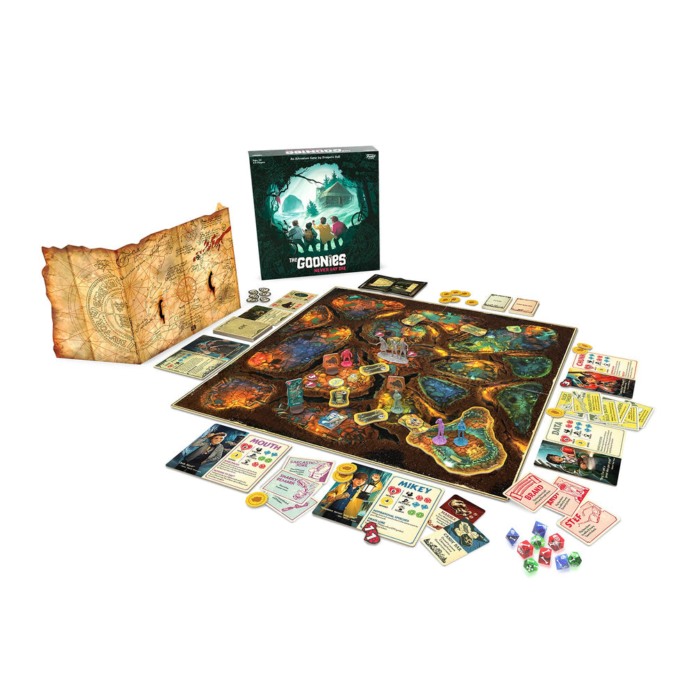 Funko Goonies Never Say Die Chunk miniature supports cooperative strategy.