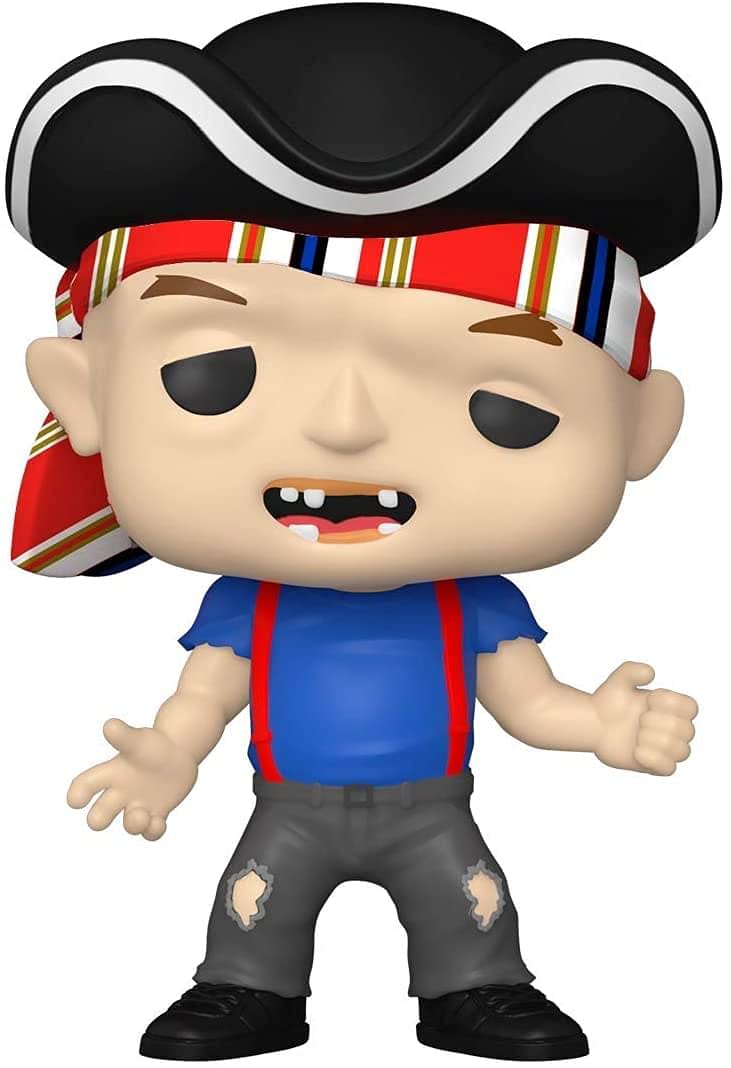 Funko Sloth Goonies vinyl figure in window display box for shelf display.