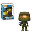 Funko Halo Master Chief with Cortana figure on display for Halo fans.