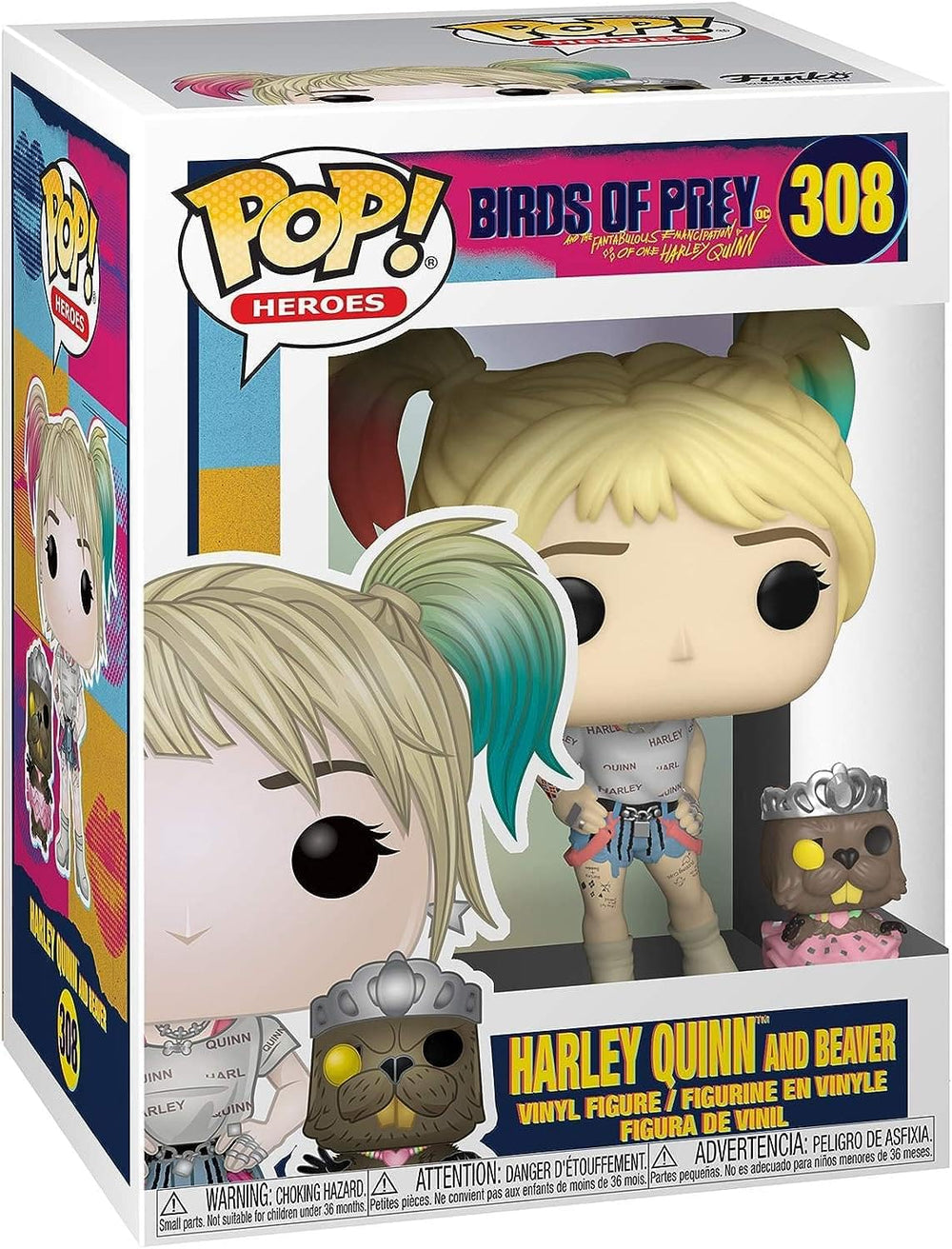 Official Birds of Prey collectible featuring Harley Quinn for display cases