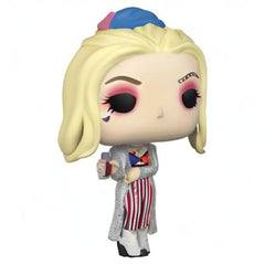 Funko Harley Quinn POP box display image, great for gift-ready packaging and display