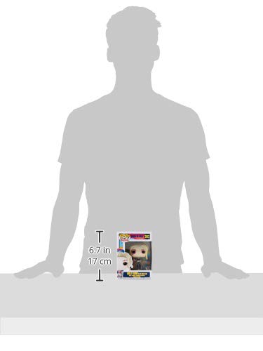 Funko Harley Quinn POP figure side view, perfect for shelf display and collection