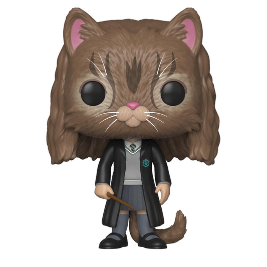Funko Hermione Cat Pop Vinyl window box preserves display-ready packaging.