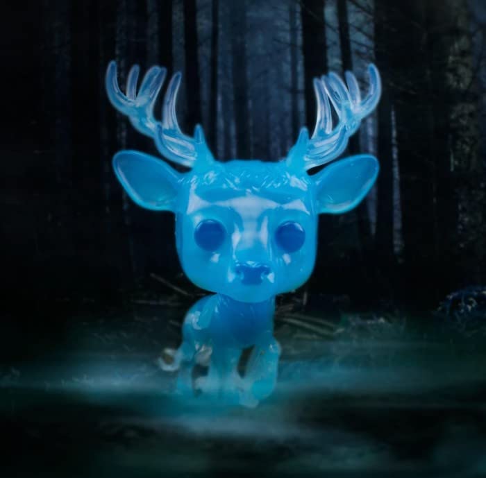 Harry Potter Patronus Funko POP! in window box, ideal for shelf display