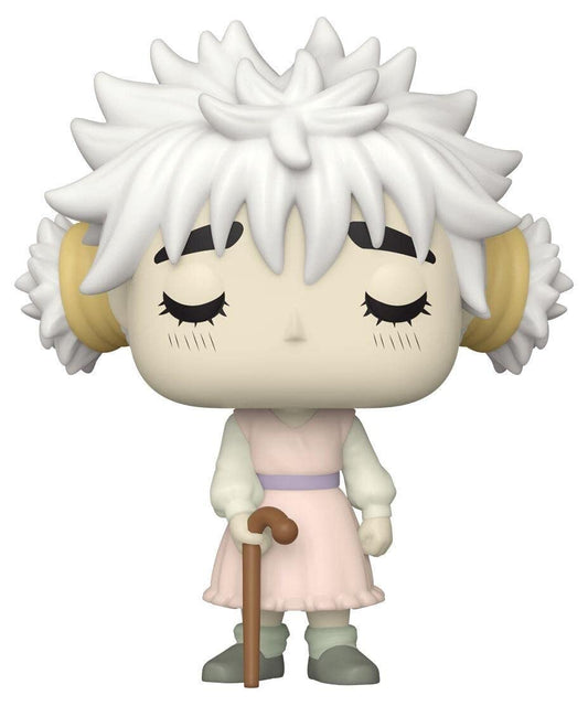 Funko Komugi figure side view, showcases walking stick detail for display setups.
