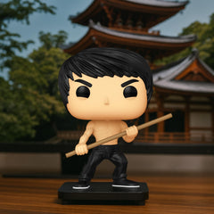 Bruce Lee Funko mini vinyl figure for shelf display