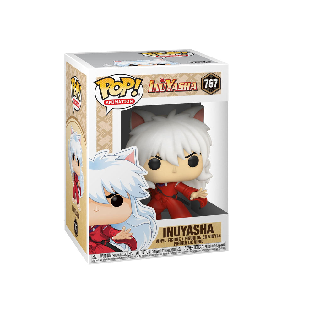 Funko Inuyasha Pop vinyl figure front view for shelf display and collection.