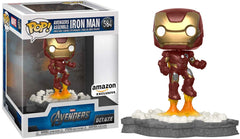 Funko Iron Man Deluxe figure from Avengers Assemble for collectible display.