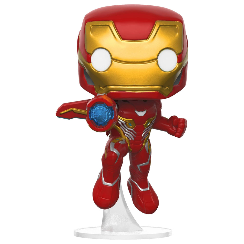 Funko Iron Man pop vinyl, 3.75-inch tall, perfect for shelf displays.