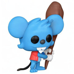 Funko POP Itchy Simpsons figure in window box, ideal for gifting or shelves