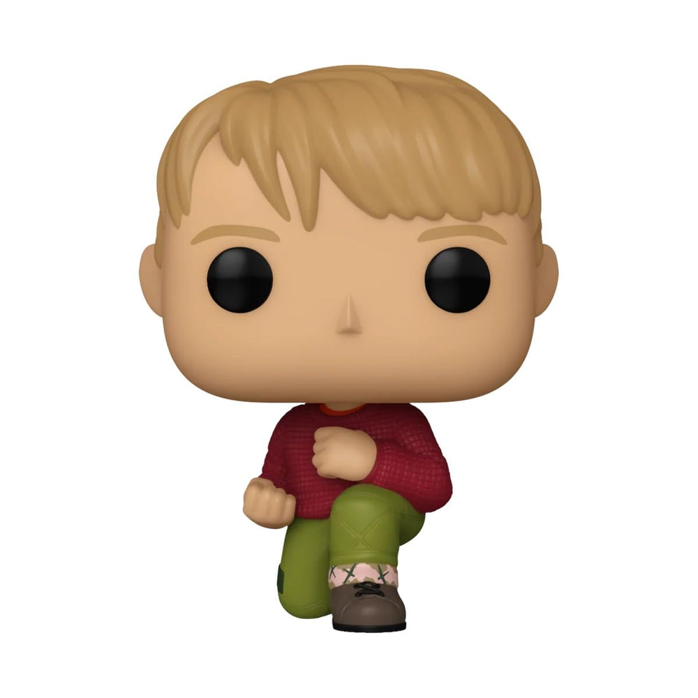 Funko Kevin McCallister Yes! exclusive Pop Vinyl, side view for shelf display